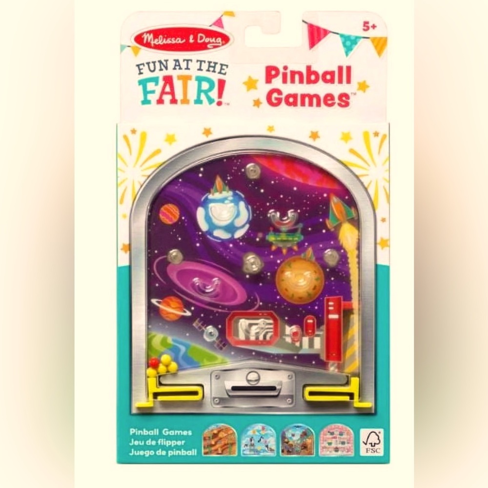 Melissa & Doug Fun at the Fair Pinball Games 5+